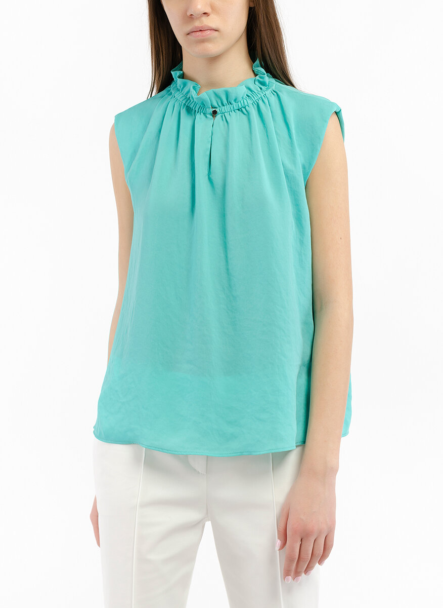 Топ с рюш яка Marc Cain Collections