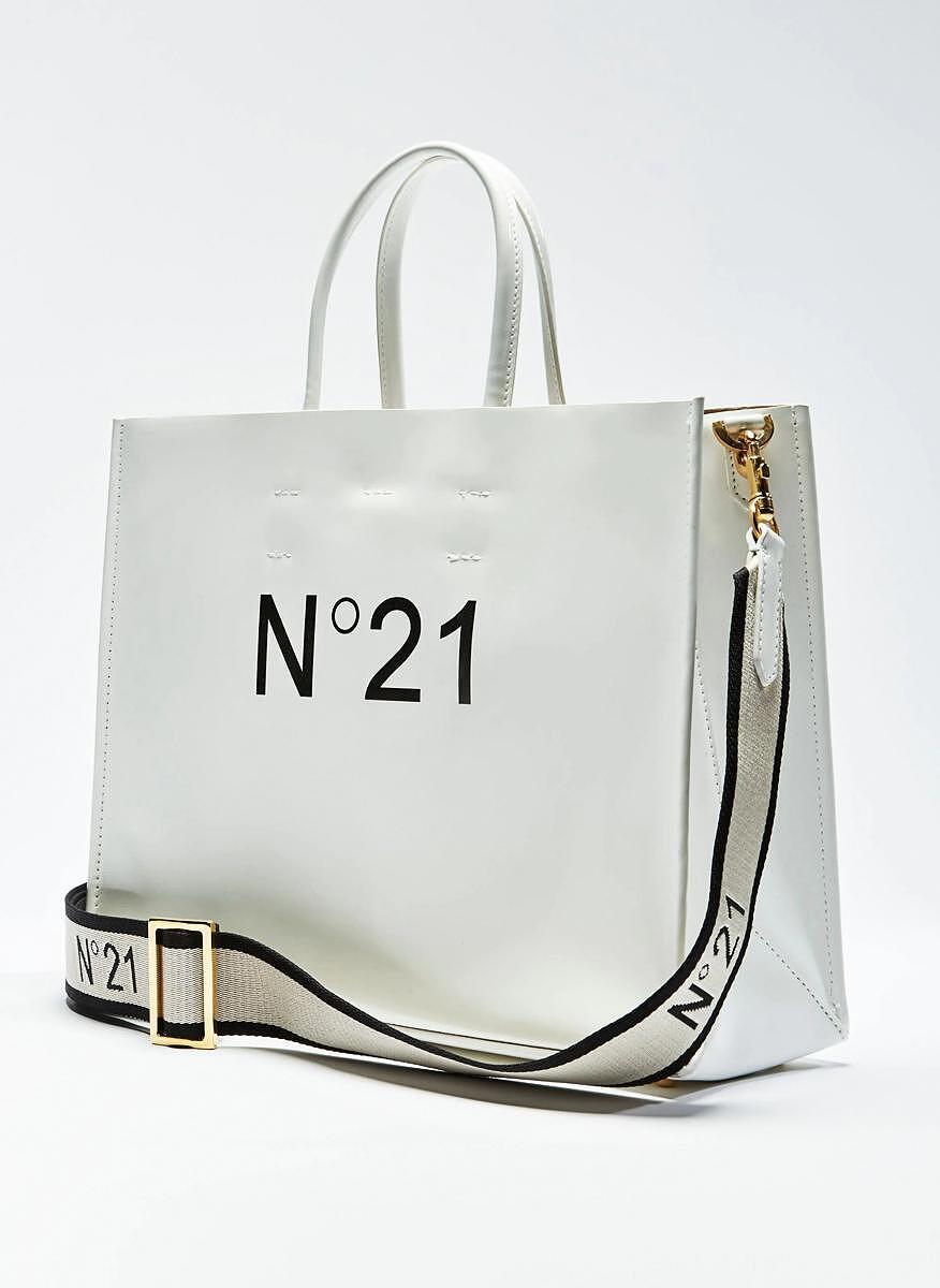 Shopper чанта с макси лого Nº21