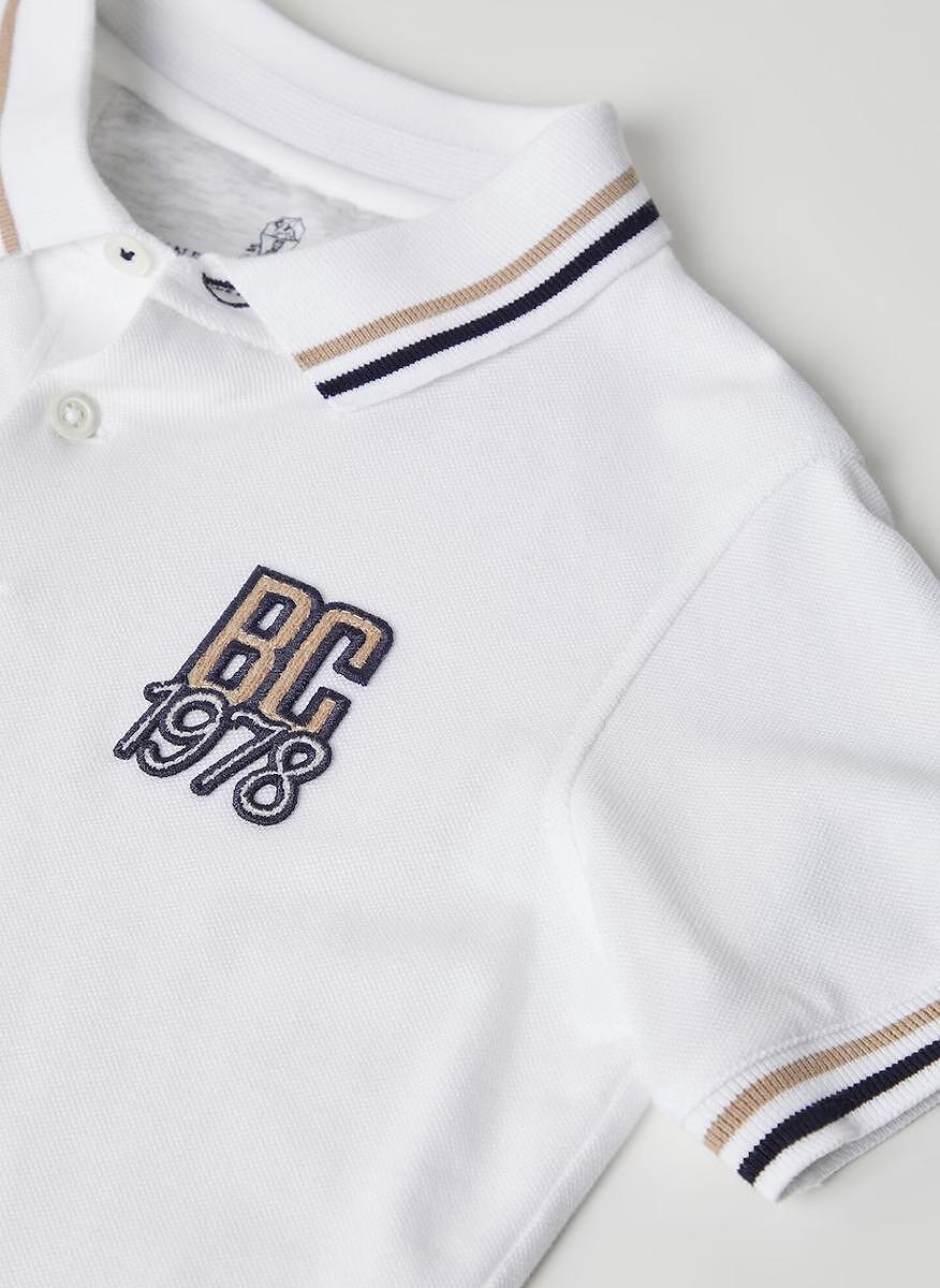 Класически полошърт Brunello Cucinelli Junior