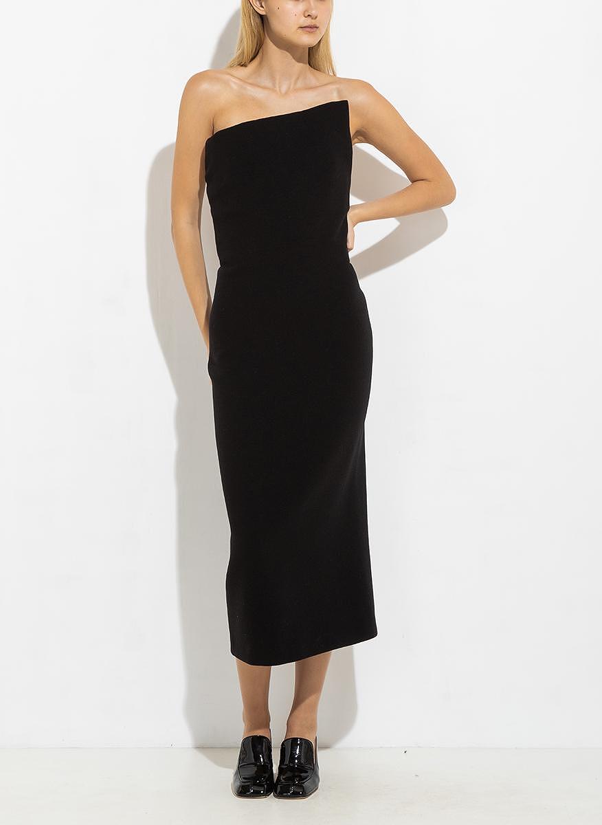 Рокля от фина вълна Sportmax Siberia