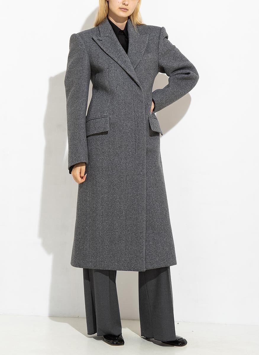 Палто от вълна Sportmax Fetta