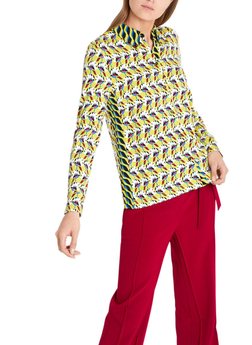 Риза с принт Marc Cain Collections