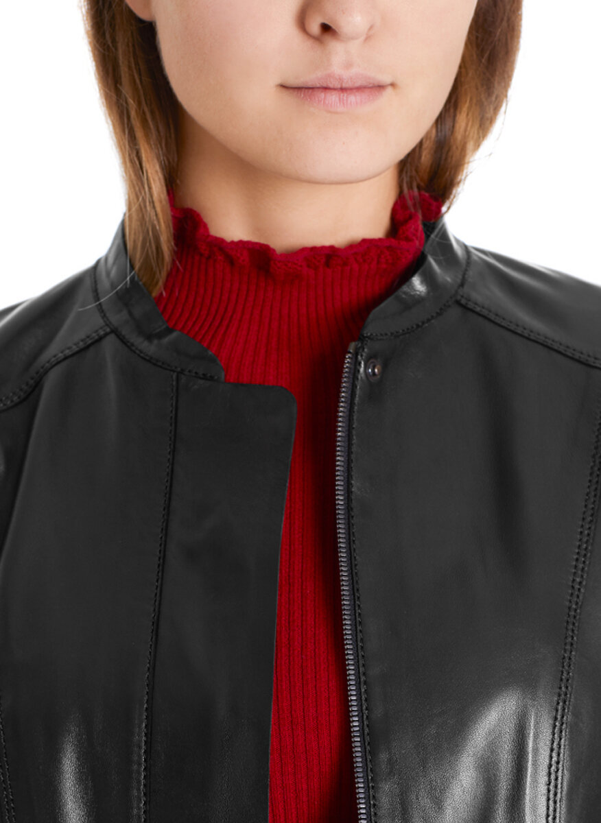 Кожено яке Marc Cain Collections