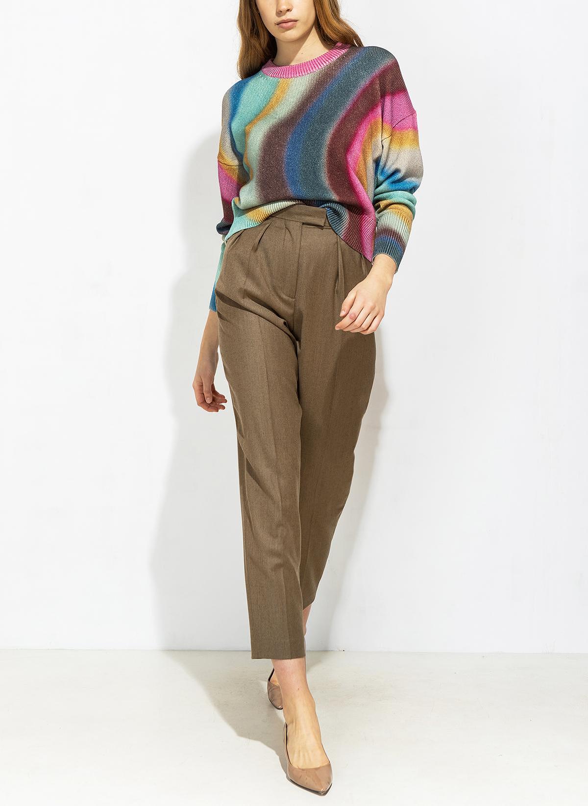 Пуловер с принт 'Spray Swirl' Paul Smith