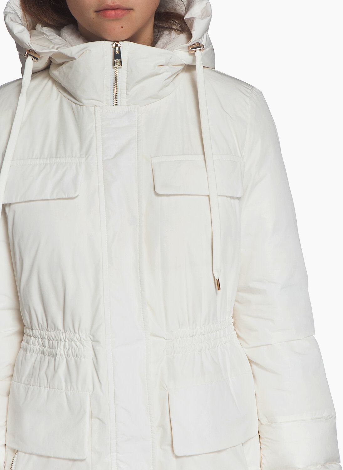Пухено яке с елек Marc Cain Collections