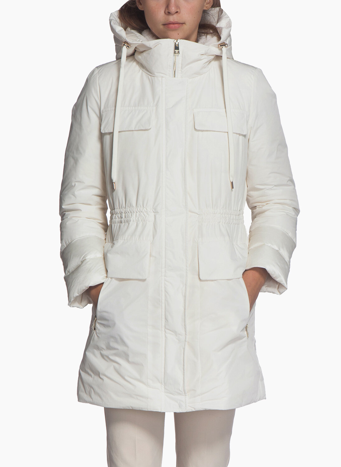 Пухено яке с елек Marc Cain Collections