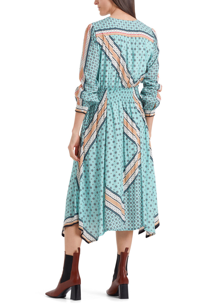 Миди рокля с принт Marc Cain Collections