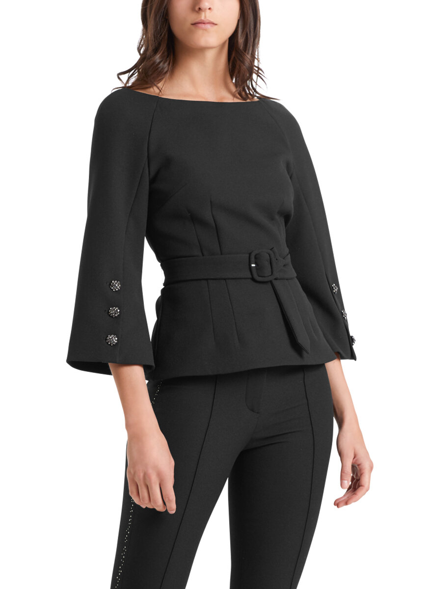 Блуза с декоративни копчета Marc Cain Collections