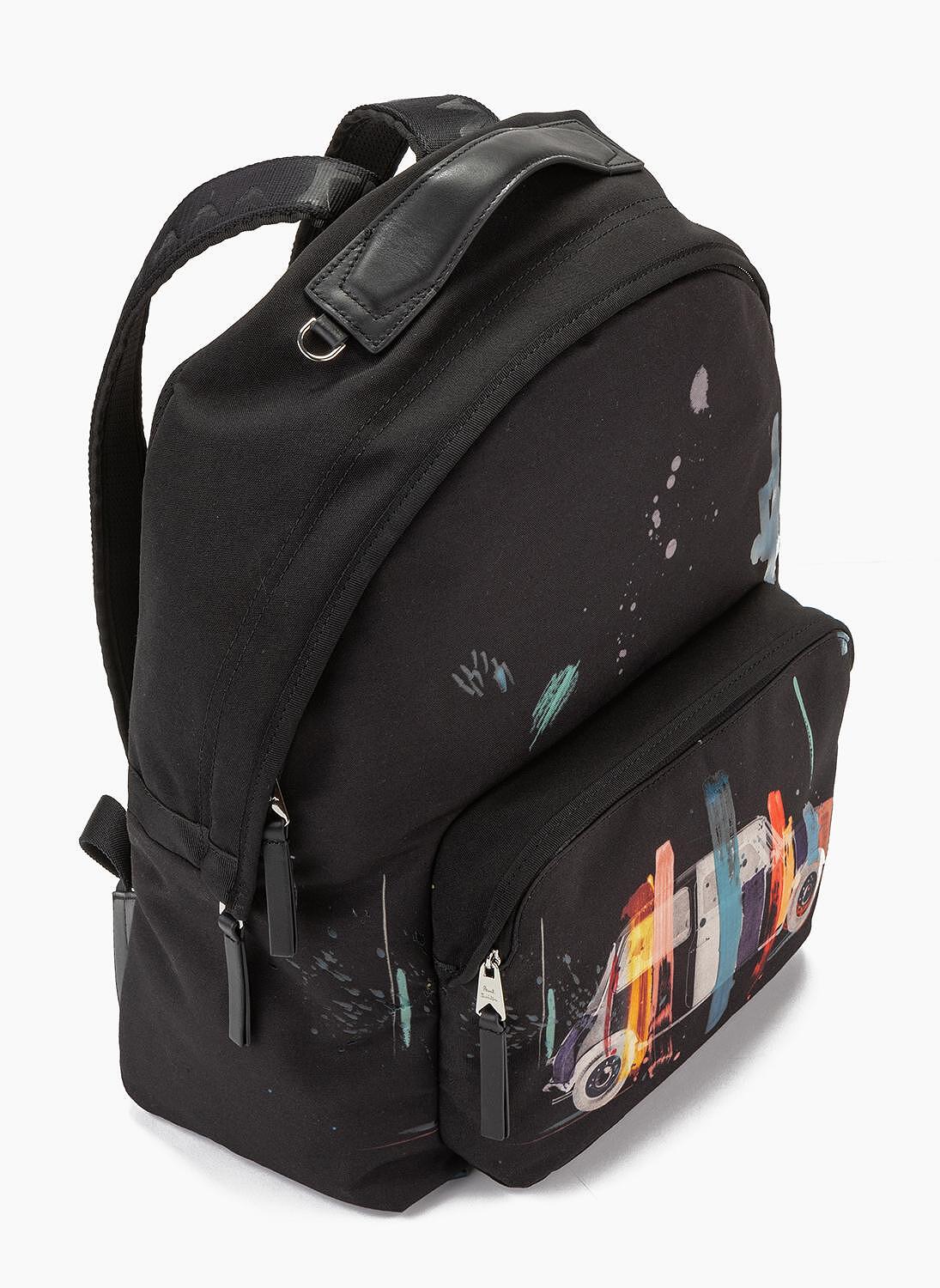Раница с принт 'Artist Stripe Mini' Paul Smith