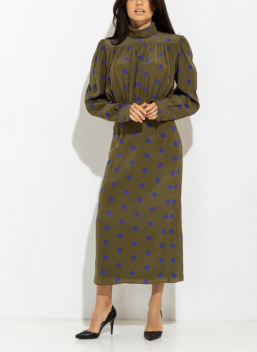 Рокля с 'polka dot' принт Sportmax Hodeida