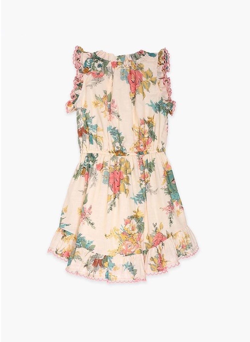 Рокля 'Honey Peony Floral' Zimmermann Kids