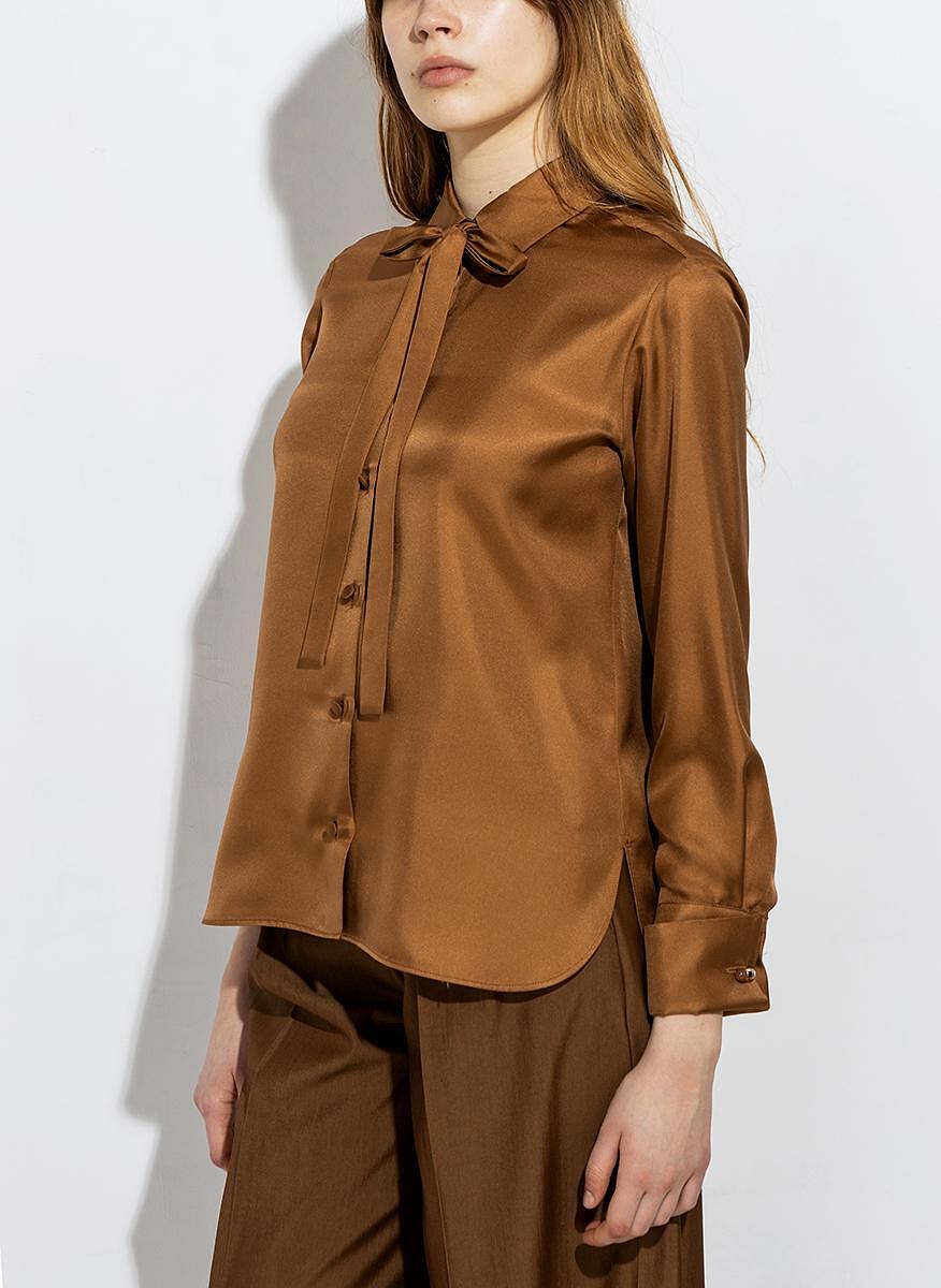Копринена риза Max Mara Toano