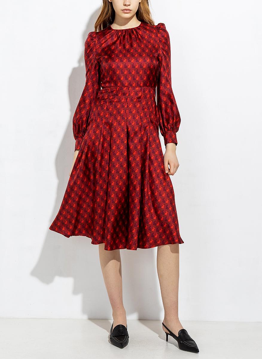 Копринена рокля Max Mara Pareo