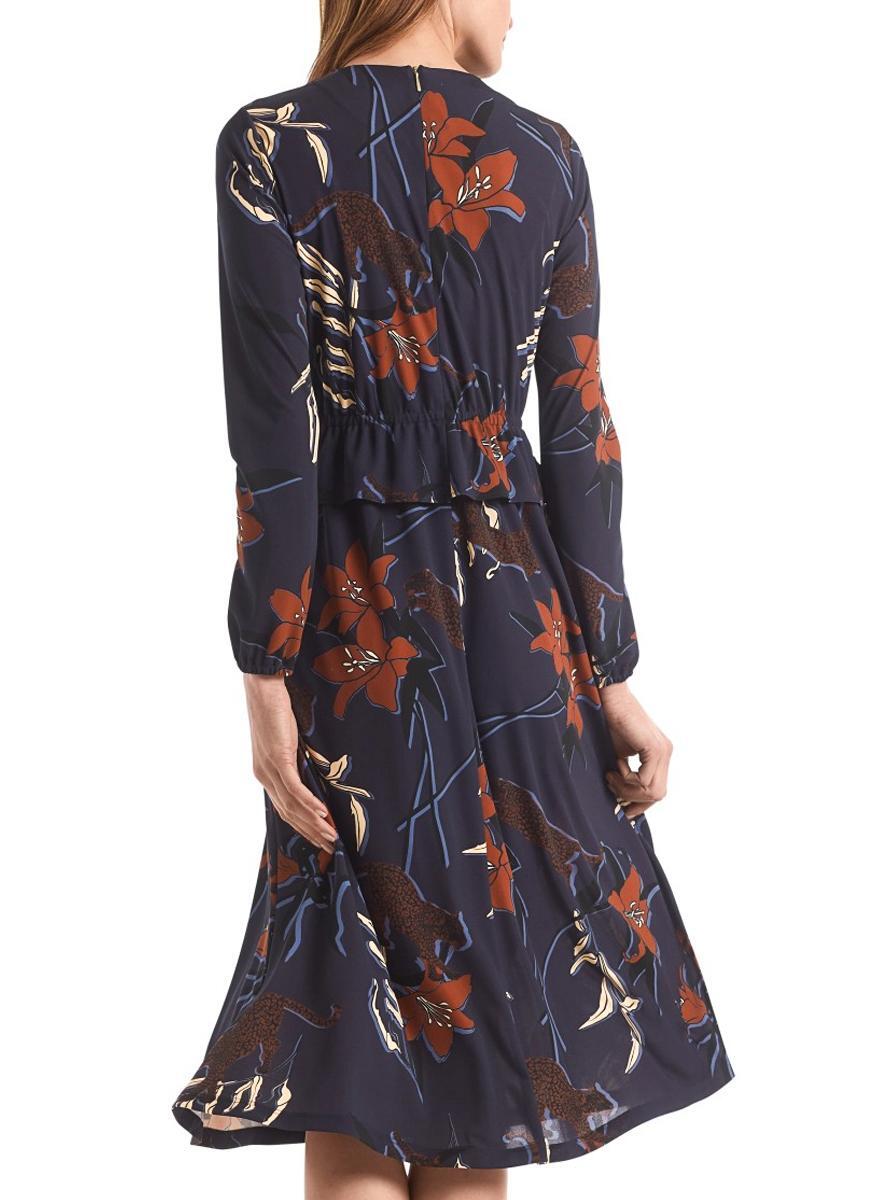 Рокля с флорален принт Marc Cain Collections