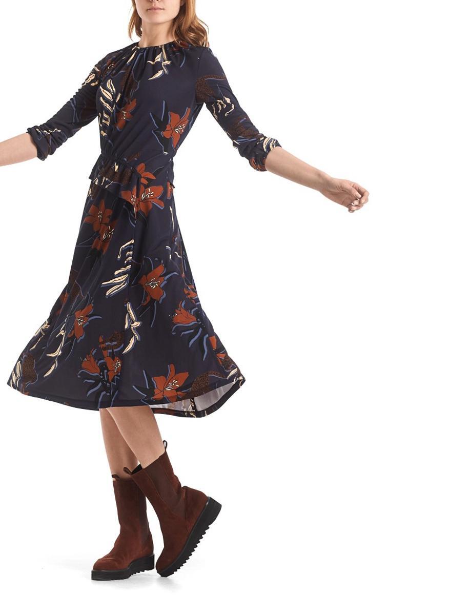 Рокля с флорален принт Marc Cain Collections