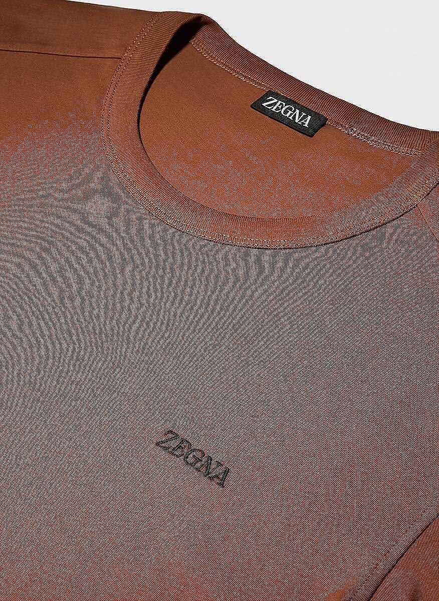 Тишърт с лого Zegna