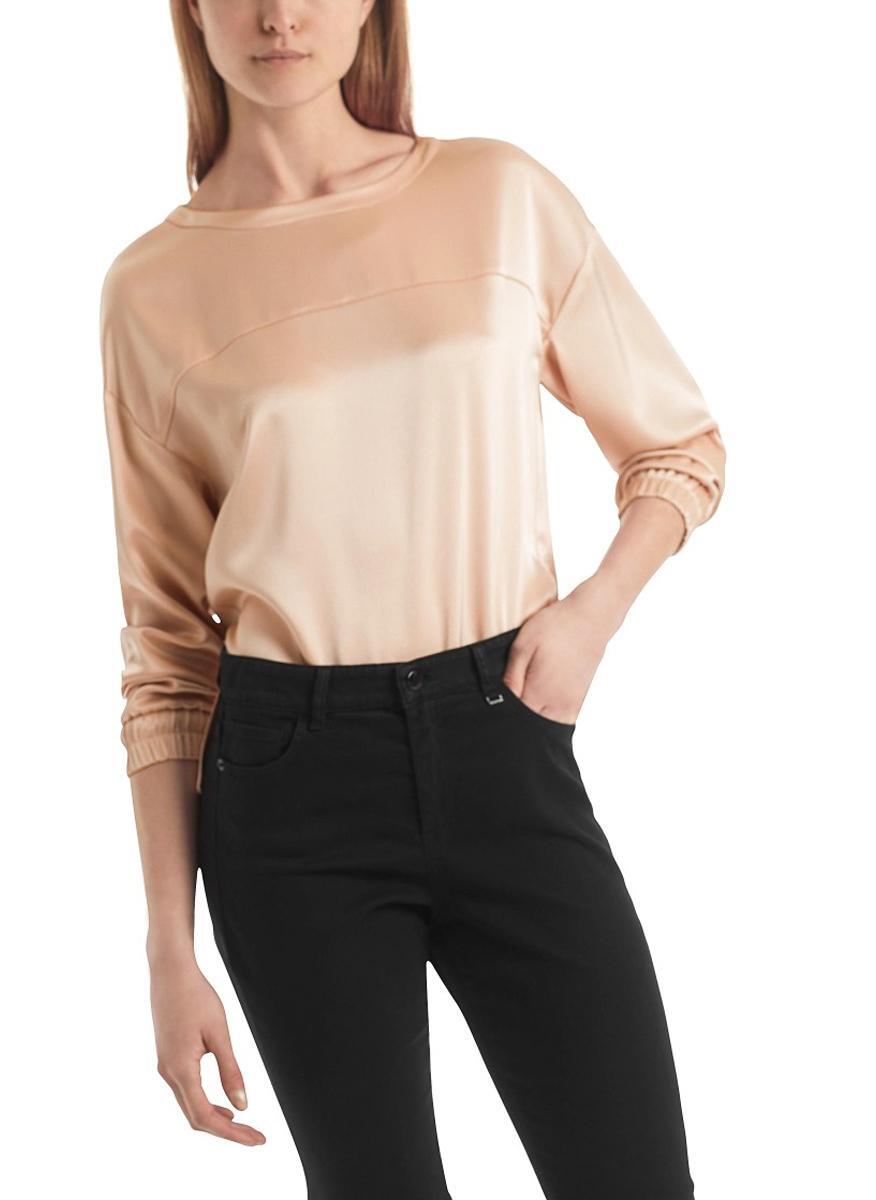 Блуза със сатениран ефект Marc Cain Collections