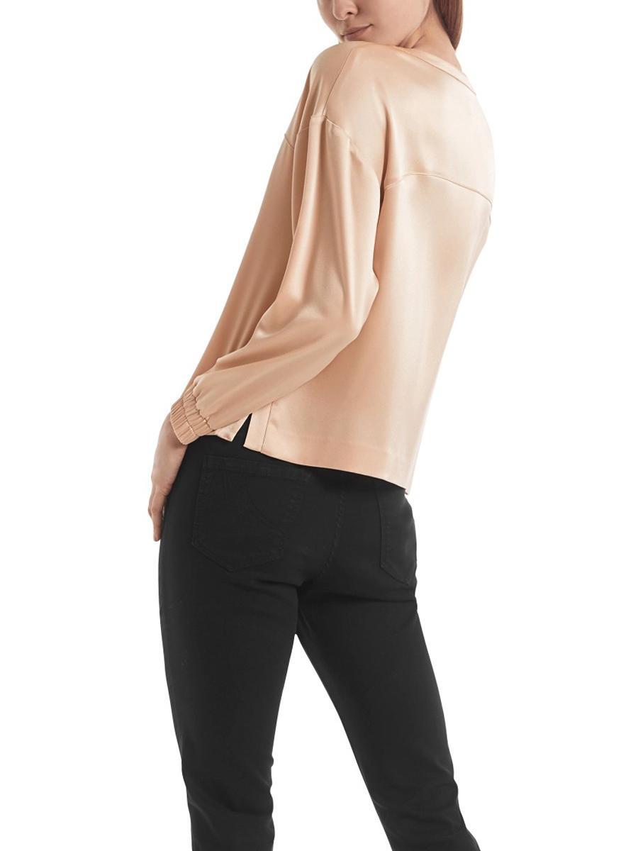 Блуза със сатениран ефект Marc Cain Collections