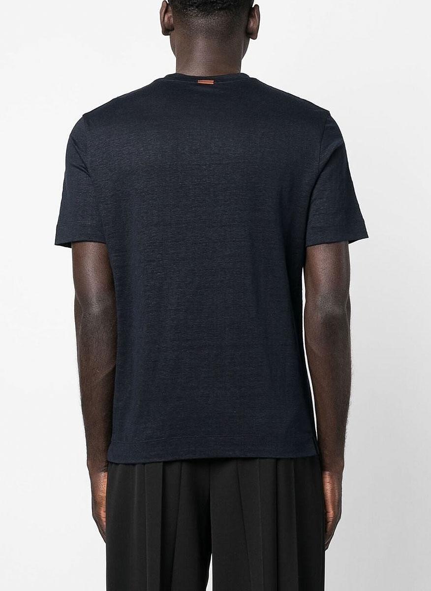 Тишърт от 100% лен Zegna