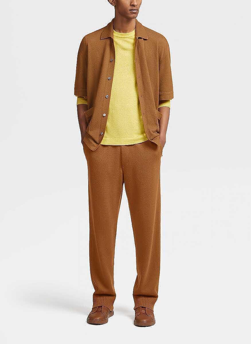Блуза от кашмир и лен 'Oasi Cashmere' Zegna