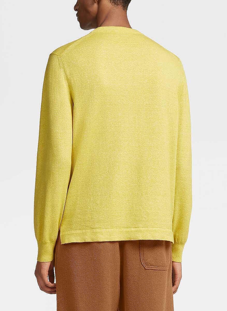 Блуза от кашмир и лен 'Oasi Cashmere' Zegna