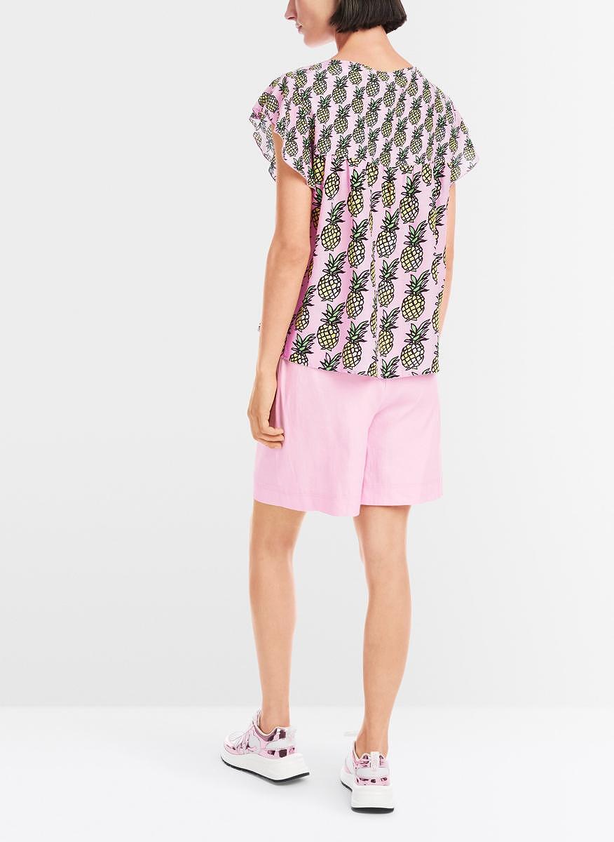 Блуза с принт 'Pineapples' Marc Cain Sports
