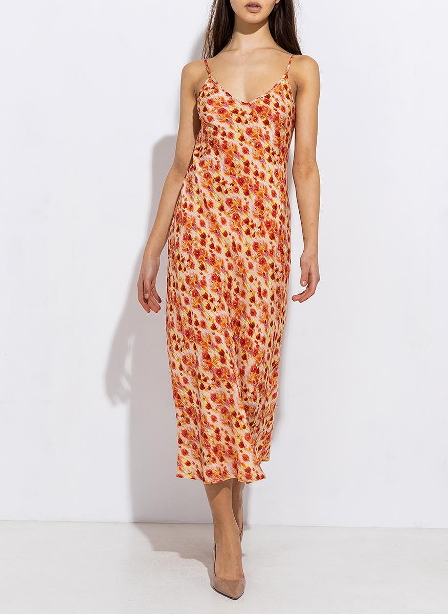 Рокля с флорален принт Max Mara Studio