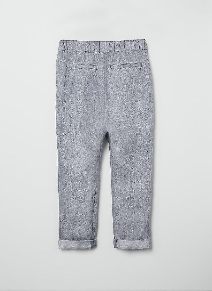 Ленен панталон Brunello Cucinelli Kids 8-10