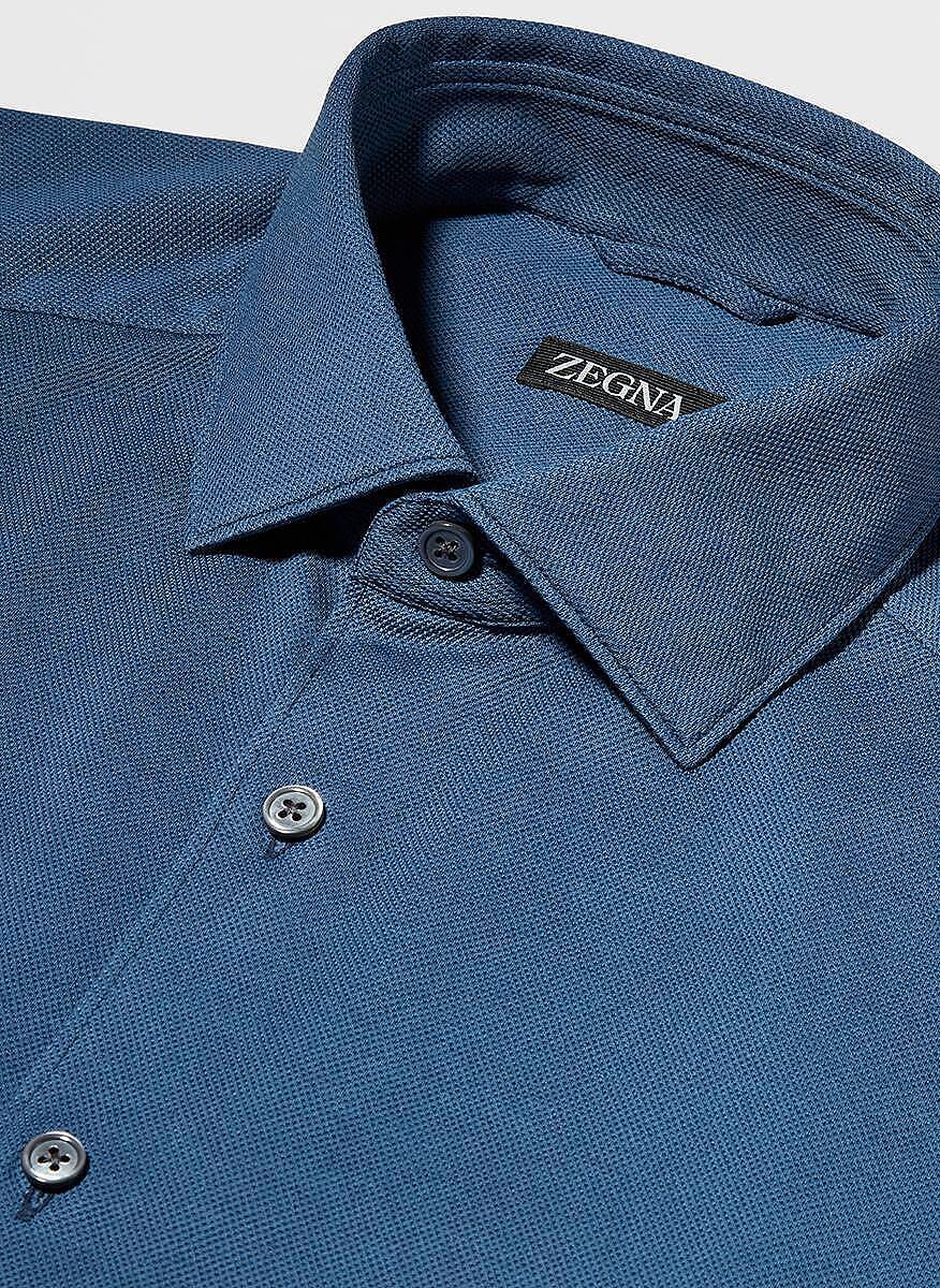 Риза от памук Zegna