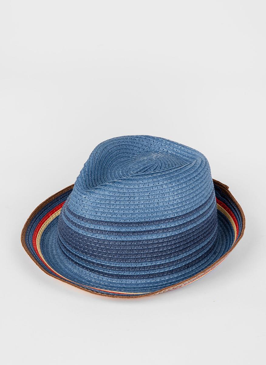 Сламена шапка с 'Artist Stripe' детайл Paul Smith
