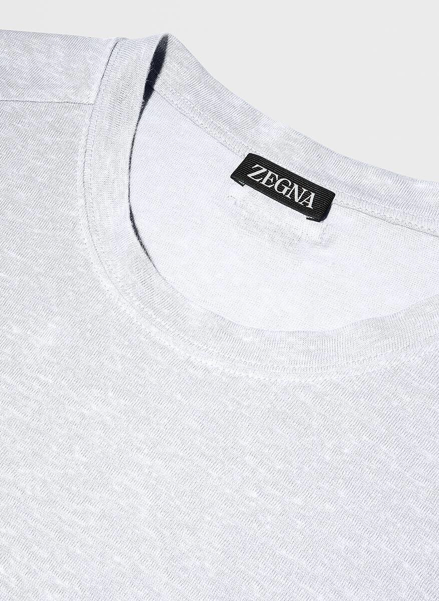 Тишърт от 100% лен Zegna