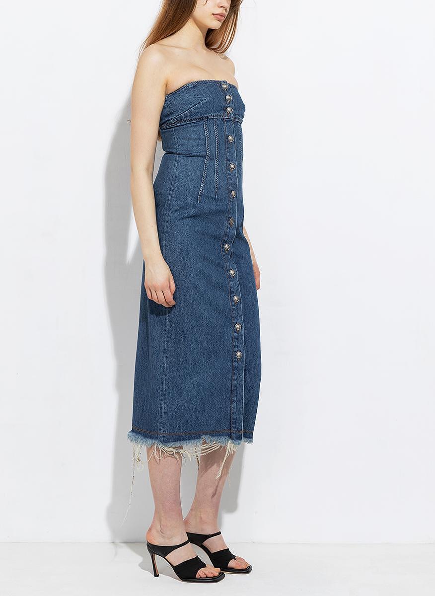 Рокля от деним Sportmax Erba