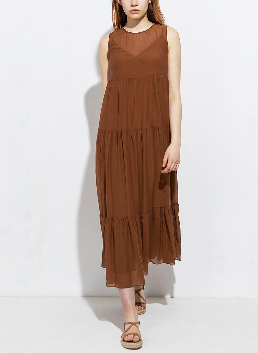 Двуслойна рокля Max Mara Studio Fago
