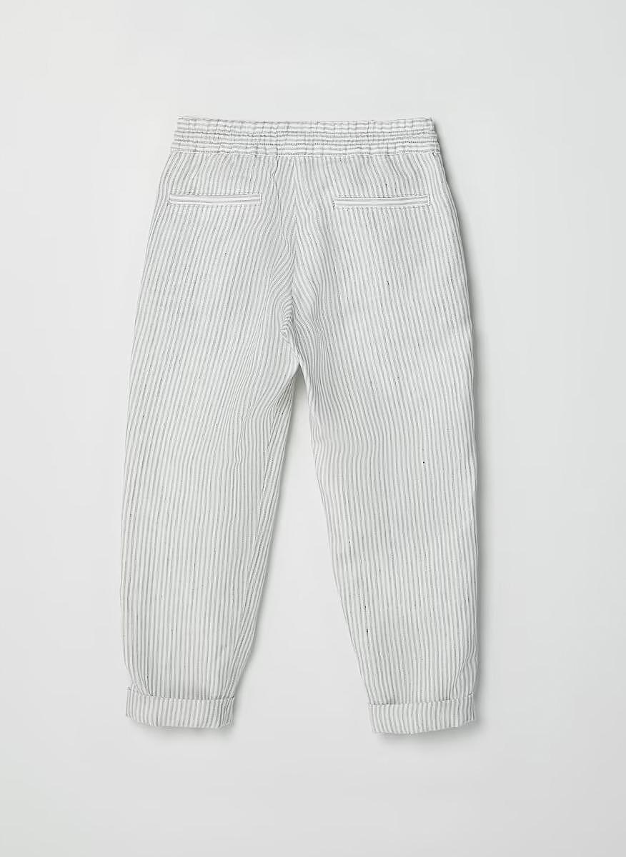 Ленен панталон Brunello Cucinelli Kids 8-10