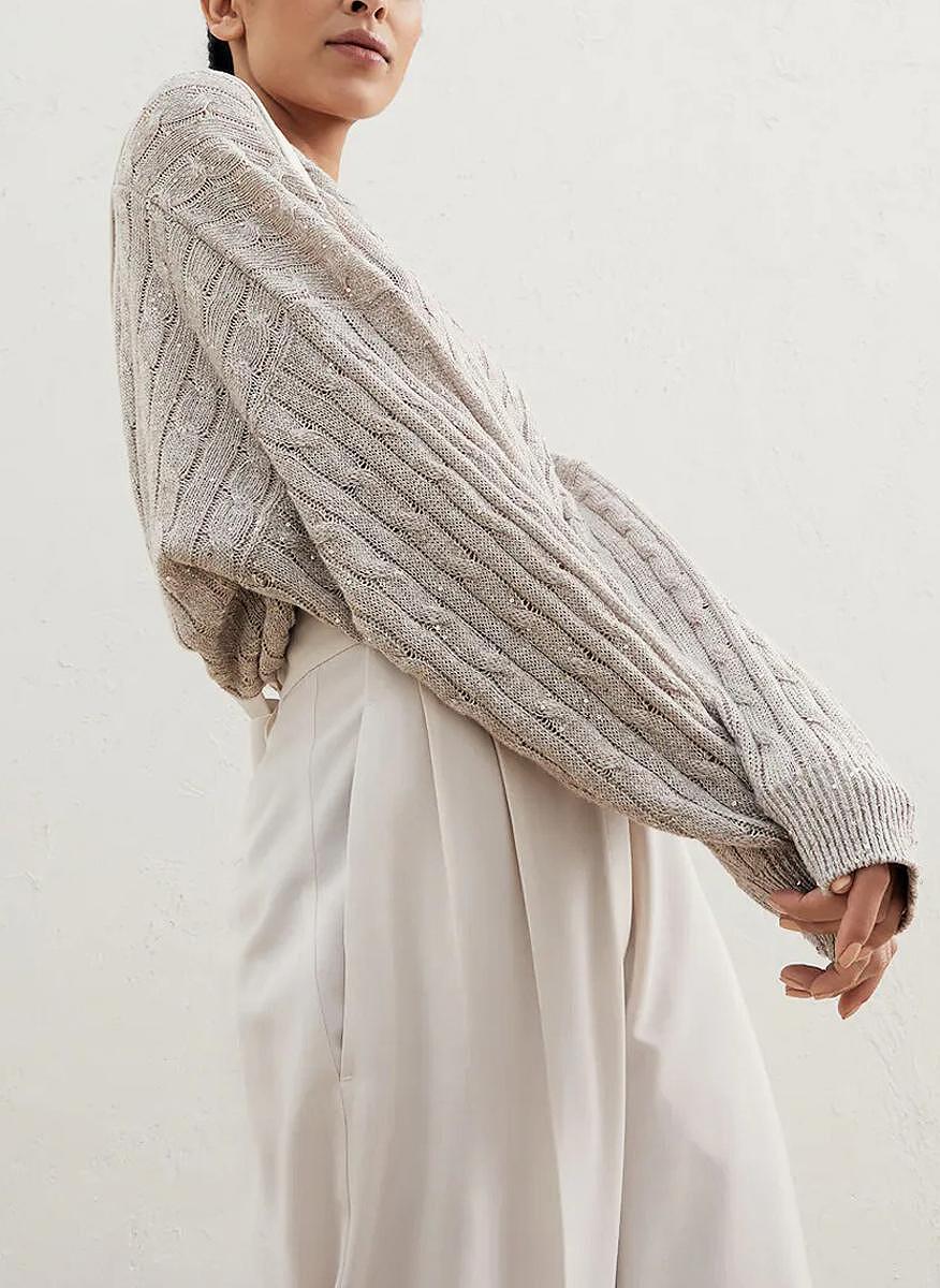 Къс панталон с принт Brunello Cucinelli Kids 8-10