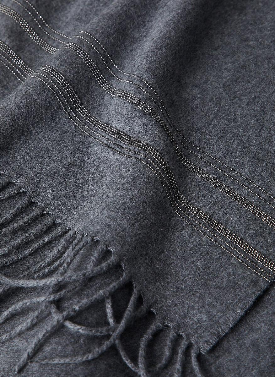 Копринен шал Brunello Cucinelli