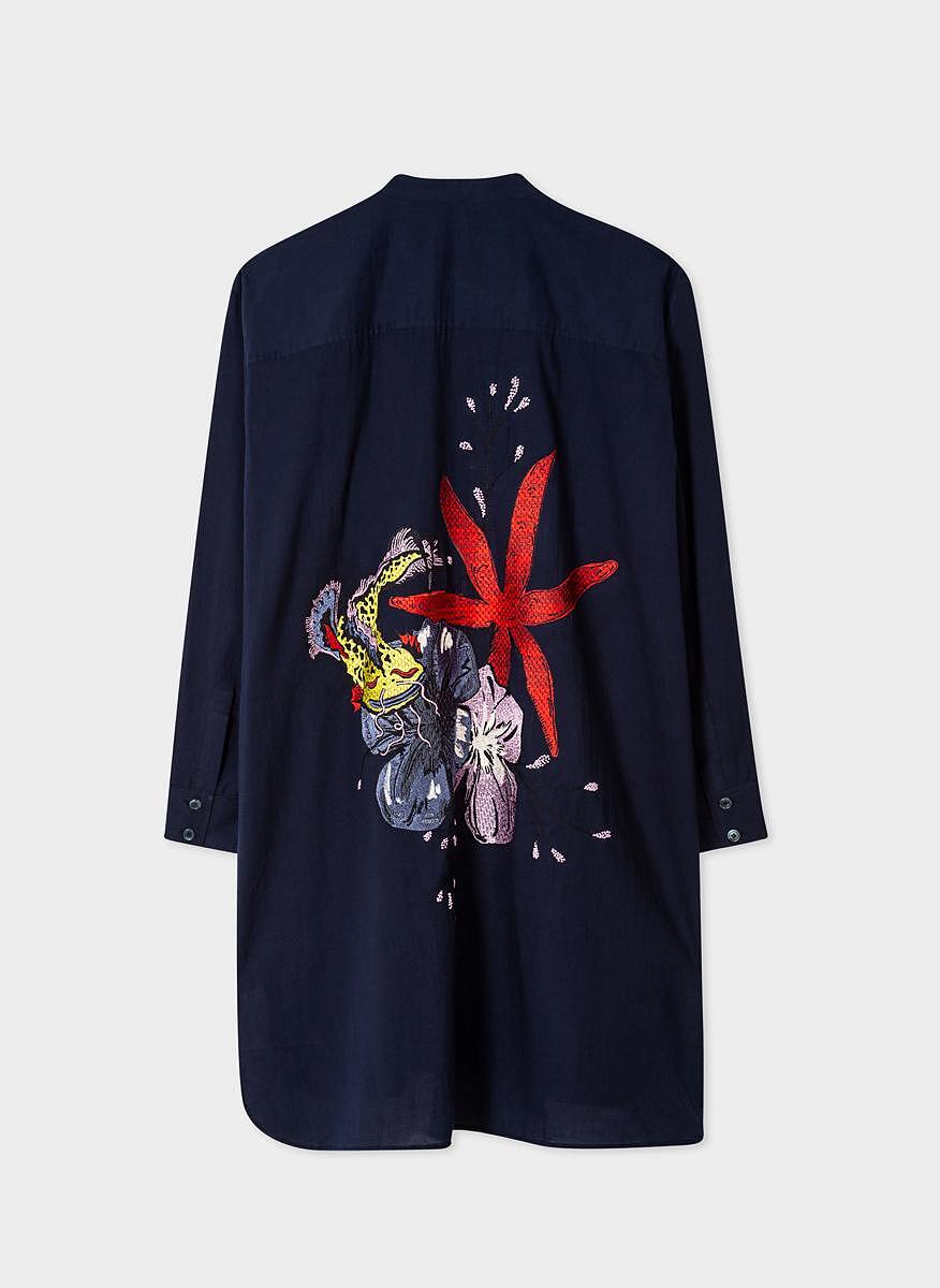 Туника с бродерия Paul Smith