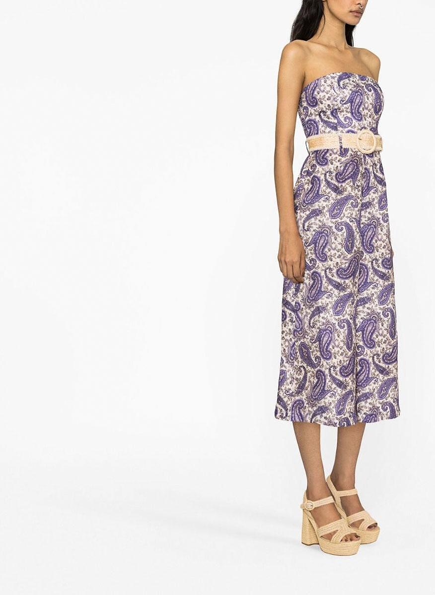 Гащеризон с принт 'Paisley' Zimmermann
