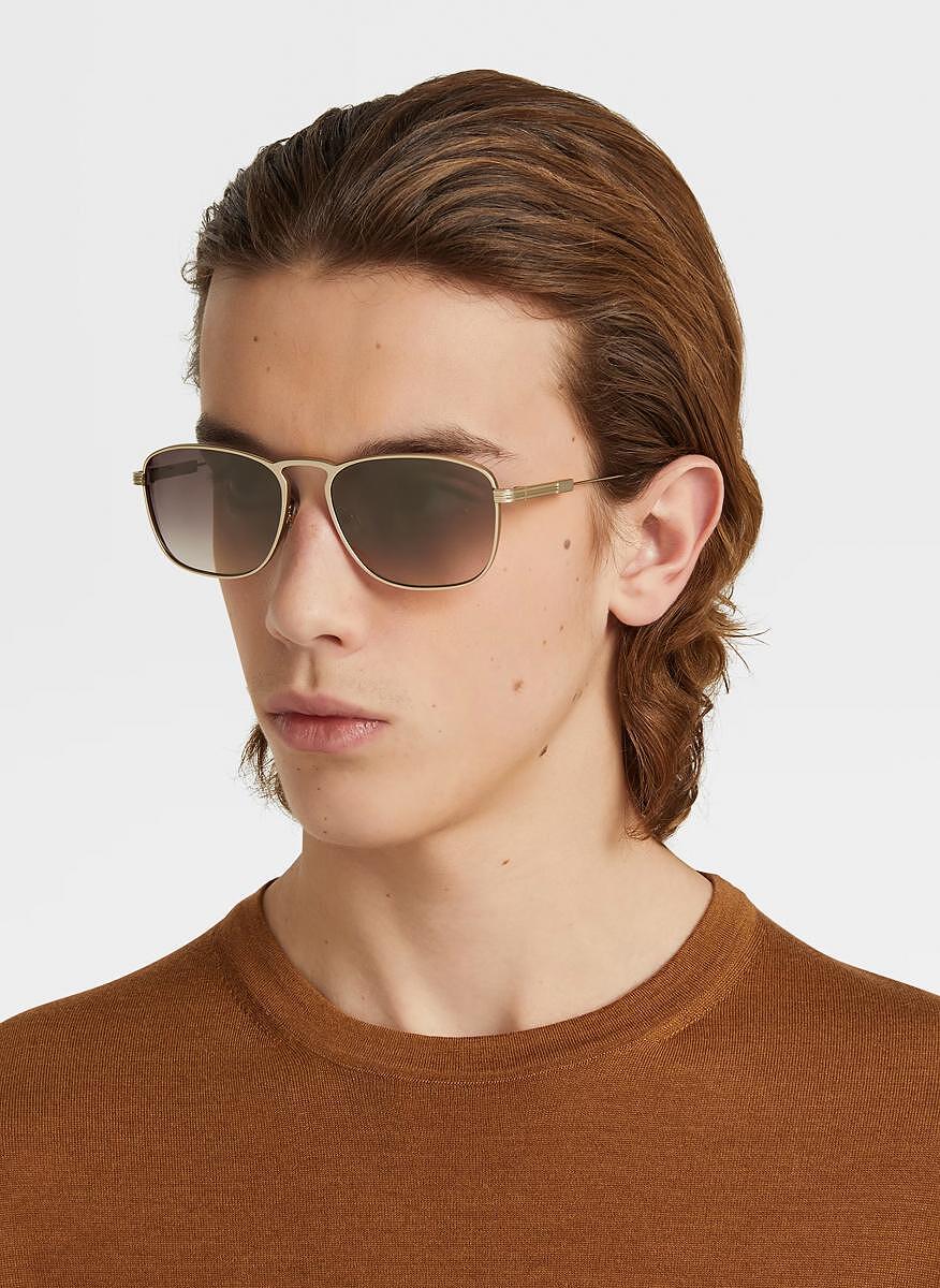 Слънчеви очила 'Pale Gold' Zegna