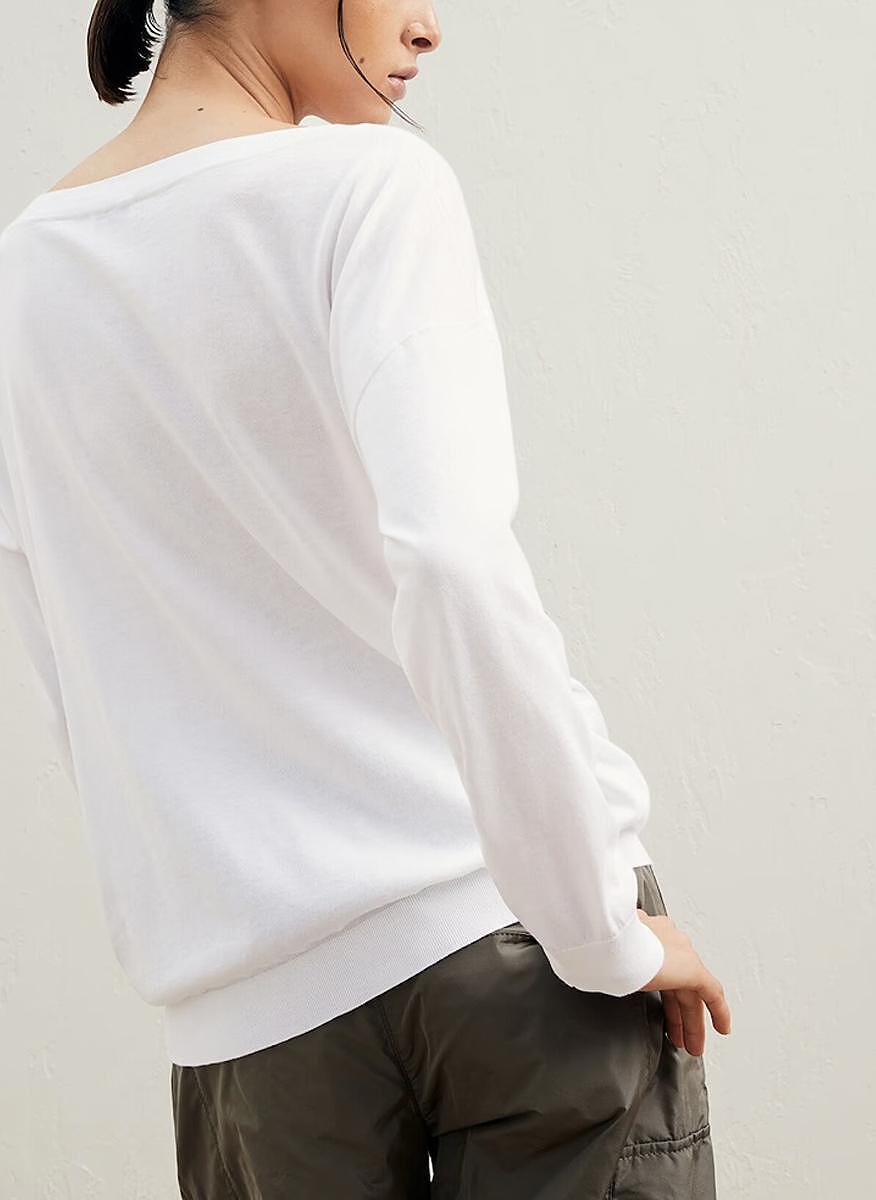 Пуловер 'Dazzling Brushstroke Embroidery' Brunello Cucinelli