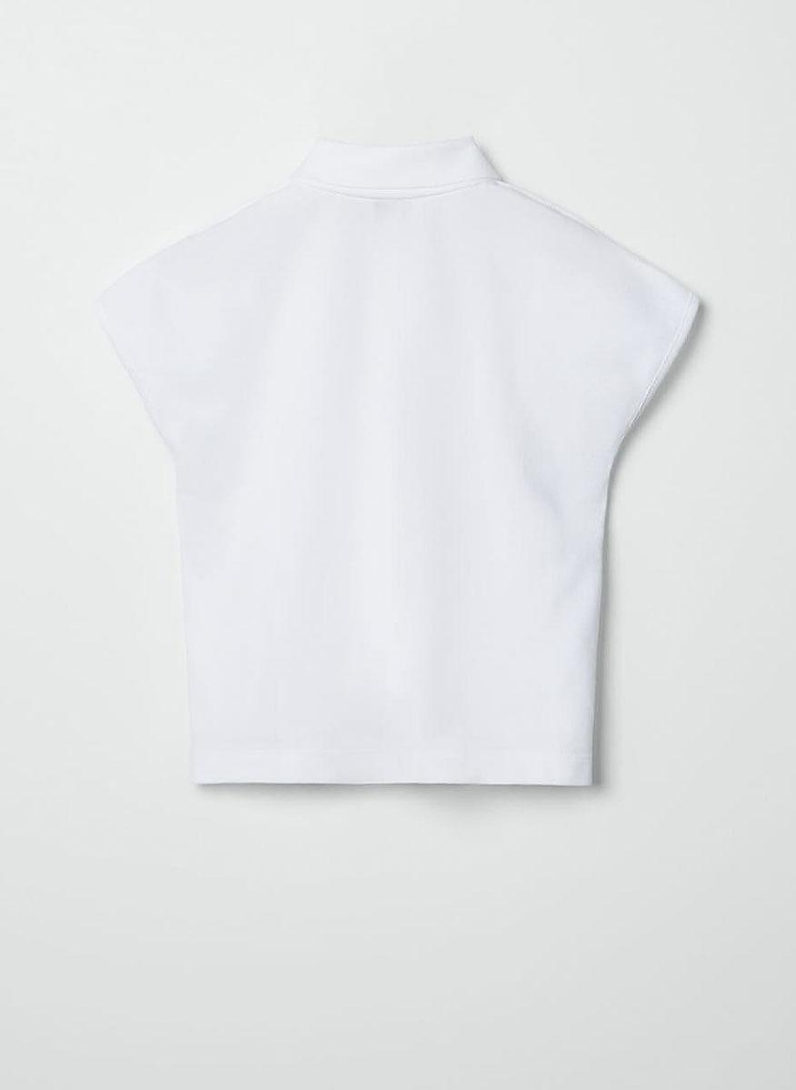 Полошърт с монили Brunello Cucinelli Kids
