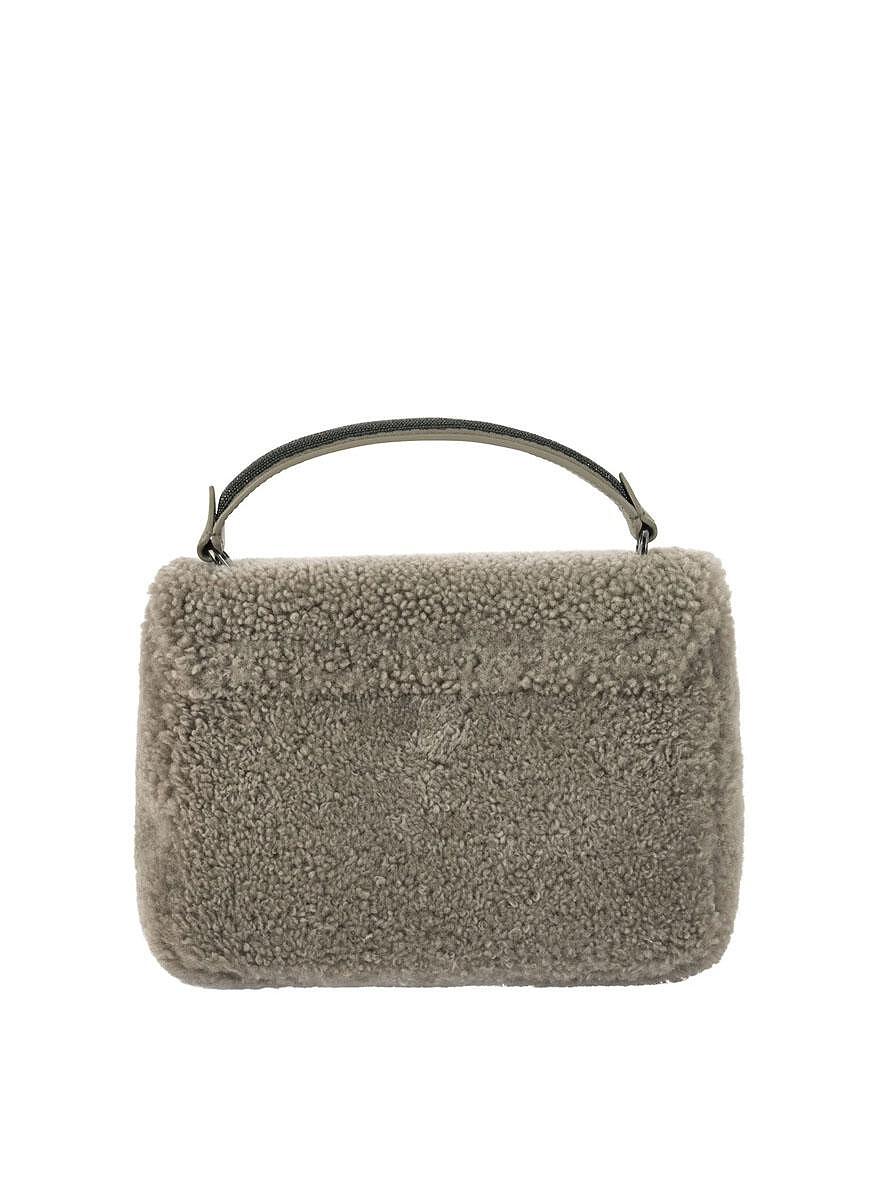 Чанта 'Fur' Brunello Cucinelli