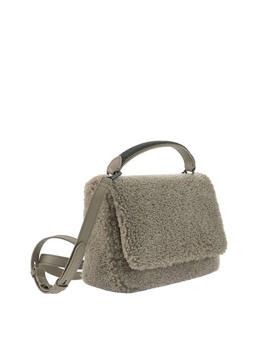 Чанта 'Fur' Brunello Cucinelli