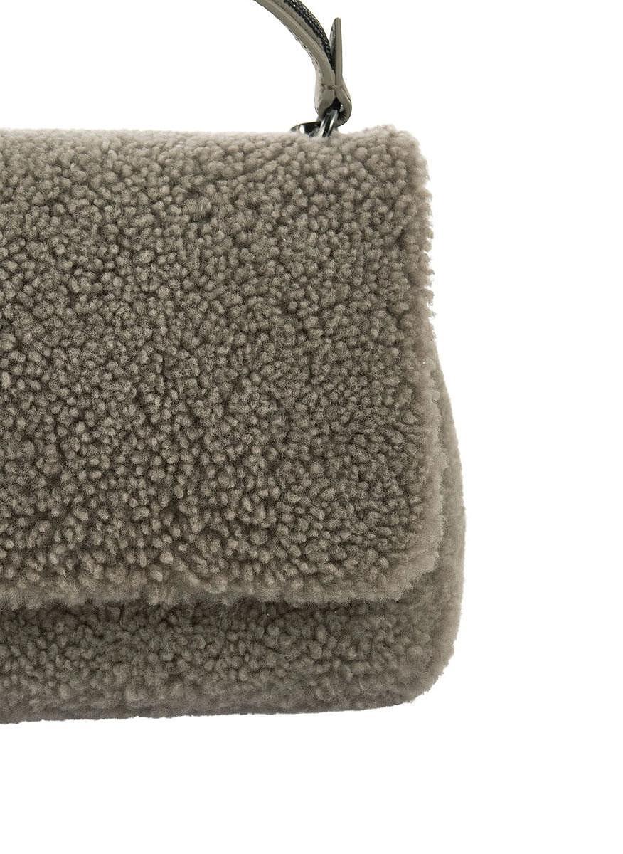 Чанта 'Fur' Brunello Cucinelli
