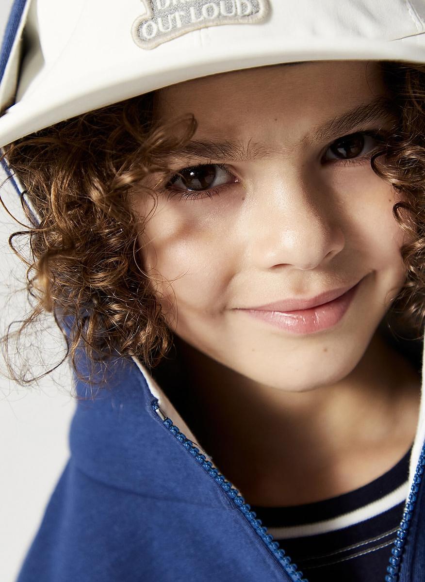 Тишърт с бродерия Brunello Cucinelli Kids