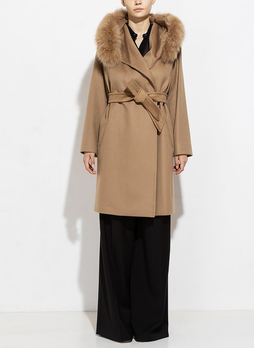 Палто от фина вълна Max Mara Studio Mango