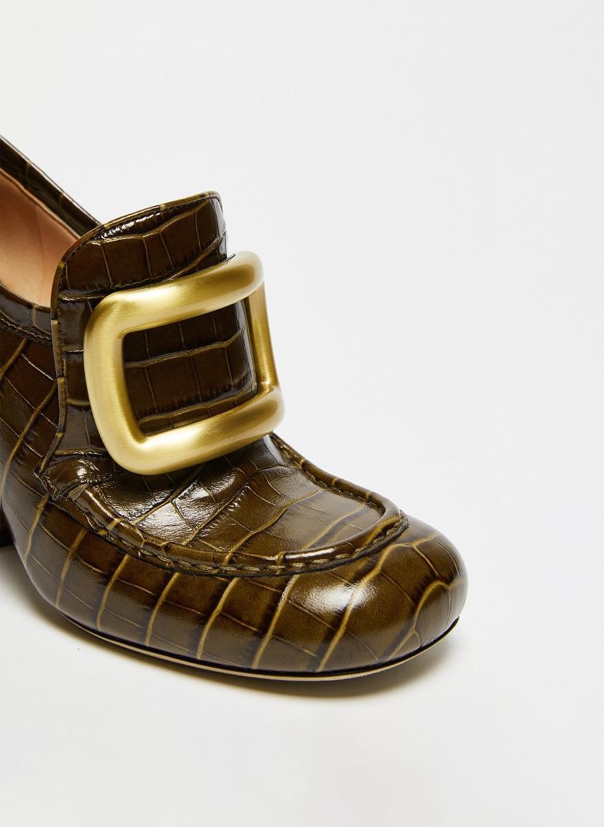 Обувки на ток 'Crocodile' Sportmax Oliato