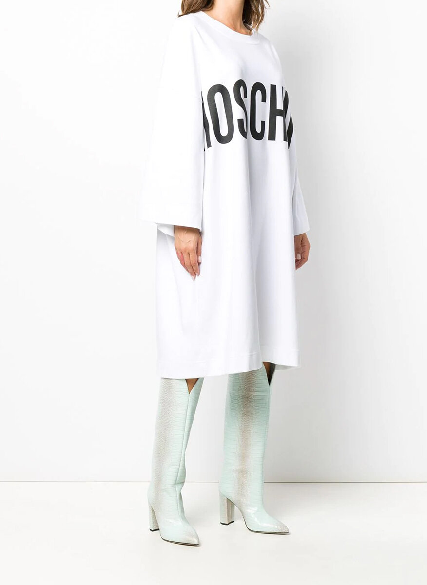 Oversized Рокля Moschino