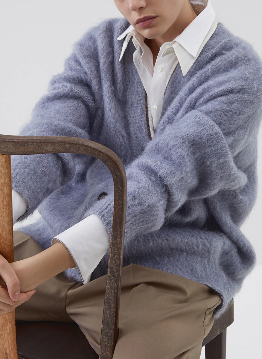 `Oversized` жилетка Brunello Cucinelli