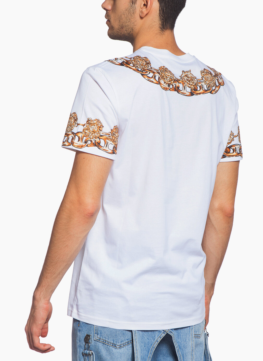 Тишърт с лого Moschino